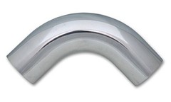 2176 3″ Polished Aluminum 90 Degree Bend