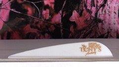 Tonys 3» Archery Vanes Archery All New Super Wave Vane White 50PK TNYSWVW3343B