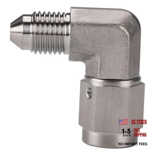 3AN – 90 Degree Swivel Stainless Steel Brake for Male to Female