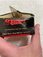 Vintage Crosman Copperhead Premium Grade BBs + Shooting For Safety Guide 1988