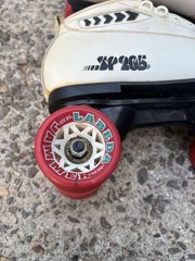 VTG Pacer SP205 Quad Racer Roller Skates Womens 10 Labeda Jammer
