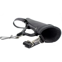 Genuine Leather Back / Side Arrow Quiver Handmade Archery Arrow Holder Adjustabl