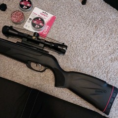 Gamo Swarm Maxxim .177 Caliber Air Rifle Gen 1, 3 Magazines, Pellets, Carry Bag