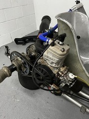 Go Kart Kart Republic Kr2 Frame IAME x30 125cc 5 hours on motor