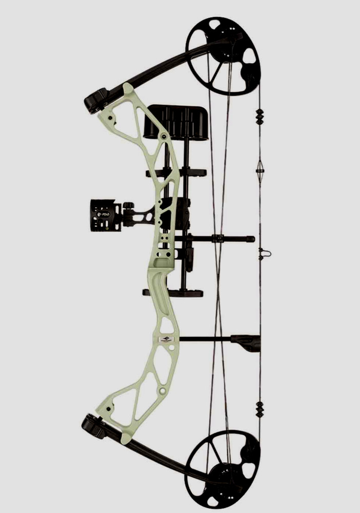 Diamond Radian Youth Compound Bow Package Forest Green 10-55LBS Right Hand New