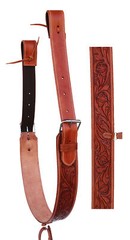 Horse Western Carved Leather Rear Flank Back Cinch Girth Saddle Billets 9774-80