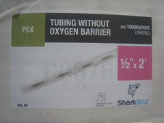 8 yes 8 Pex Stick, White, 1/2-In. Copper Tube x 2-Ft. -U860W2 MADE USA