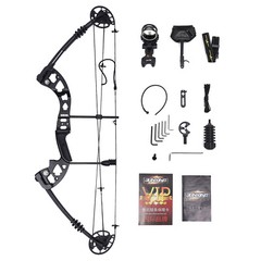30-60lbs Pro Compound Right Hand Bow Kit Arrow Archery Target Practice Hunting