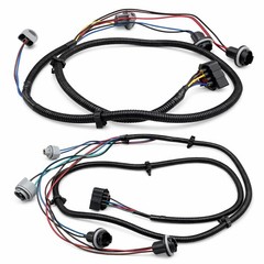 Rear Tail Light Wiring Harness Driver & Passenger Side Compatible with Chevro…