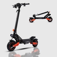 1600W Foldable Electric Scooter, 11» Off Road 40MPH 34 Miles Commuter E-Scooter