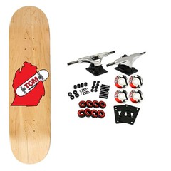 TGM Skateboards Mitten Logo Canadian Maple Skateboard Complete – Choose Size/Col