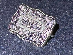 Small Resistol Hat pin – Sterling silver – Vintage – In Excellent Condition