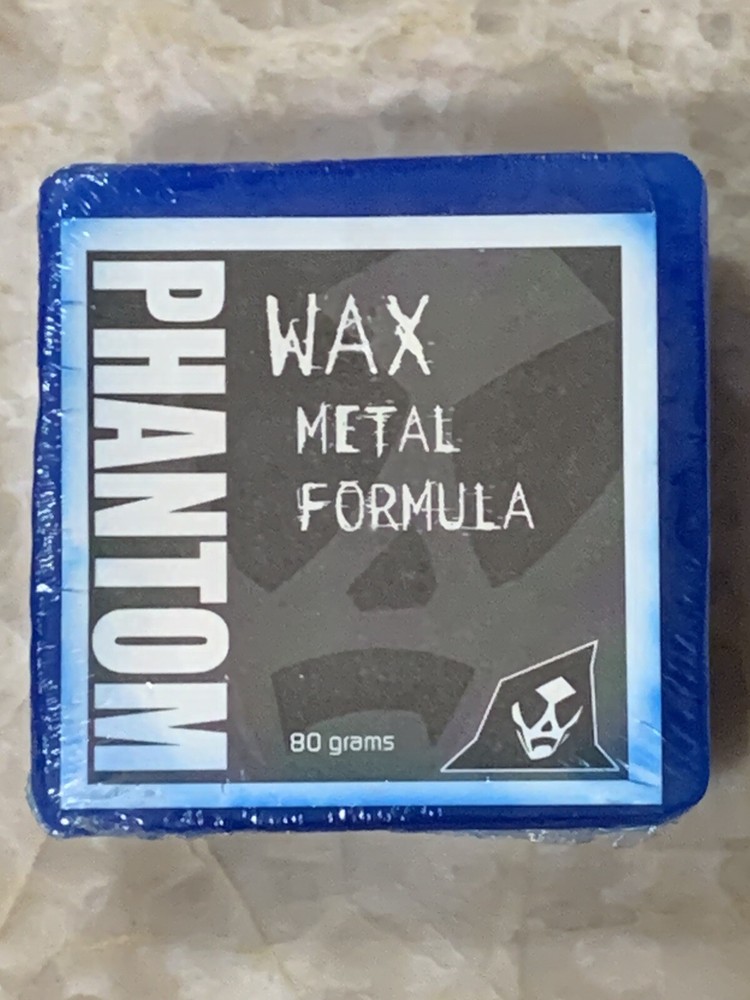 Phantom Skate/Skateboard Grind/Grinding Wax Bar Blue Metal Formula 80 grams NOS