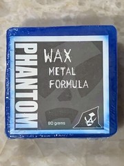Phantom Skate/Skateboard Grind/Grinding Wax Bar Blue Metal Formula 80 grams NOS