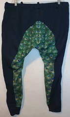 Buckwild Breeches Signature Womens Plus Riding Breech Blue Peacock Size 38 D112