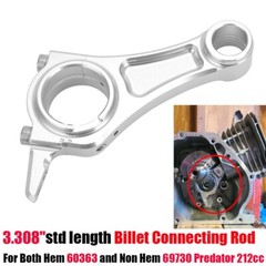 Billet Aluminum Connecting Rod (3.308″+.020) For Predator 212cc 69730 60363 Cart