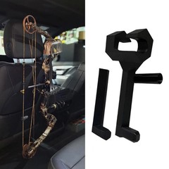 2Pcs Truck Headrest Bow Holder Archery Hunting Bow Hanger Bracket