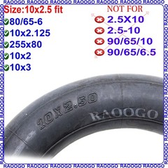 10×2.5 & 10×2.50 Inner Tube Tire fit 10×3 & 255×80 & 80/65-6 Electric Scooter