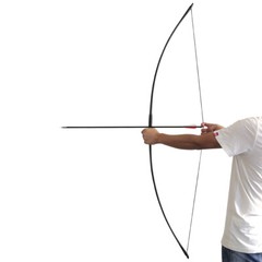 67″ English Longbow 25-120lbs Straight Bow Traditional Archery Hunting Target