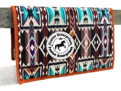 Western Horse Saddle pad Show Blanket 100%NEW ZEALAND WOOL – custom your design