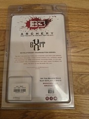 B3 ARCHERY Exit Mini Bow Hunting 3-Finger Stainless Steel Release Aid, Colors