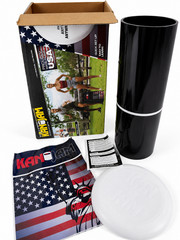 Kan Jam Stars & Stripes Disc Toss Outdoor Game Set Factory Sealed Box Wear