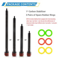Archery Bow Stabilizer, 6/8/10/12 Inch Carbon Fiber Bow Balance Bar Rod Side …