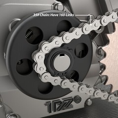 Clutch 3/4″ 12T #35 Chain For Honda GC160 GC190 GX120 GX140 GX160 GX200 6.5hp