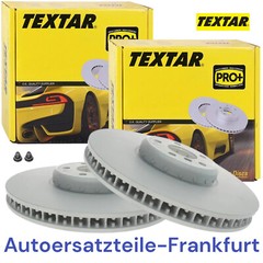 TEXTAR FRONT BRAKE DISCS BMW G42 G20 F22 G26 G30 G31 G32 G11 G12 G14 X5 X6 X7