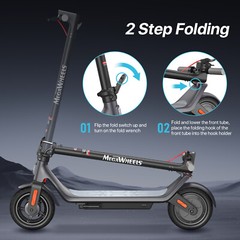 350W Adult Electric Scooter 30KM Long Range Folding E-Scooter Commuter 24KM/H