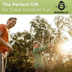 Wooden Bow and Arrow for Kids with 10 Arrows, Quiver, 3 Targets & Storage Bag…