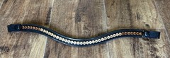 Halter Ego Browband. 17” Amber Ombré
