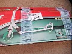 Razor A3 Kick Scooter GREEN / SILVER #13014330 AGES 5+ 143 LB’S MAX