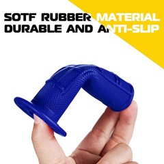 7/8» Blue Universal ATV Handlebar Grips for Popular Quad Vehicle Models