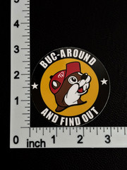 Tactical Buc-ee’s Sticker – Waterproof Vinyl Beaver Sticker – Bucee’s Sticker