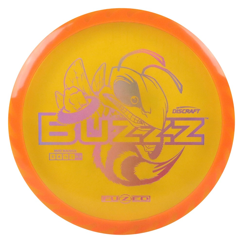 Discraft Disc Golf Fuzed Line Buzzz with Saw Pattern Midrange 5/4-1/1 – Choose E