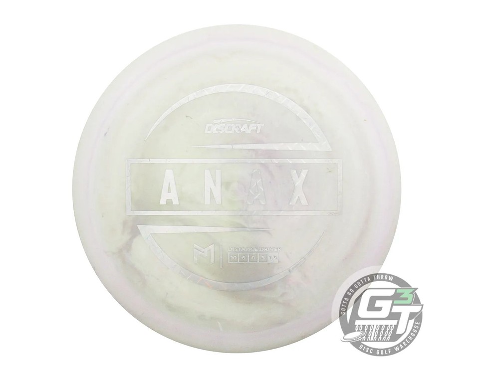 USED Discraft [McBETH] ESP Anax 177g Sage-Lilac Diamond Plate Foil Driver Disc
