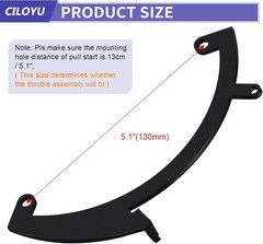 Throttle Control Linkage Bracket Kit For Predator 79cc 3.0HP CT100U 98cc Go Kart