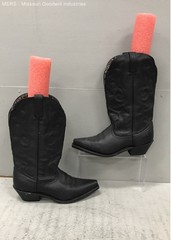 Laredo 51070 Black Leather Western Cowboy Snip Toe Boots Women’s Size 8.5 W
