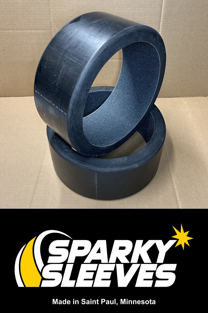 HDPE Drift Sleeves 10.4″ Diameter, 5″ Wide, 1.16″ Thick, Round Edges, Grip Tape