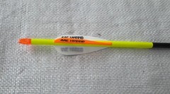 EASTON – Axis 5MM Match Grade 340 3 Inch 26 Hybrid Vanes HIT with Collar 6 Pack