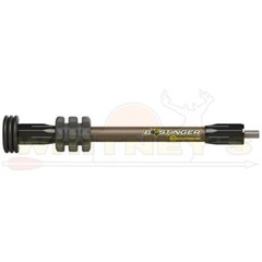 Bee Stinger MicroHex Hunting Stabilizer – 6″ – Brown – MHX06BR