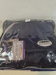 Weatherbetta ComFiTec 210d Channel Quilt Srandard Neck Medium Navy/Silver 60in.