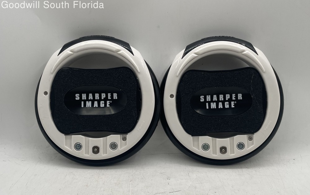Lot Of 2 Pcs Sharper Image Orbit Wheel Board Less Skateboard Untested