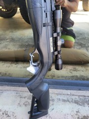 Bear River Black Ops .177 Break Barrel Air Rifle Scope Case Adjustable Stock