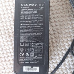 42V Charger for Segway Ninebot Electric Scooter Power Supply UL 62368-1