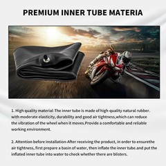 460-17 Inner Tube 130/80-17 Motorcycle Heavy Duty Tire Inner Tube for 130/70-17