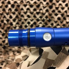 New GoG Paintball Smart Parts All American Freak Barrel Front – 14in – Dust Blue