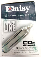 90 COUNT Daisy Outdoor Products 7015 Powerline12 Grams CO2 Cartridges 997015-611