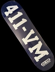 RARE 411VM Athletic Skateboard Deck 8.25” Throwback 411 Video Magazine BRAND NEW